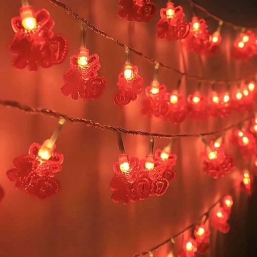 Chinese knot red - lantern, led