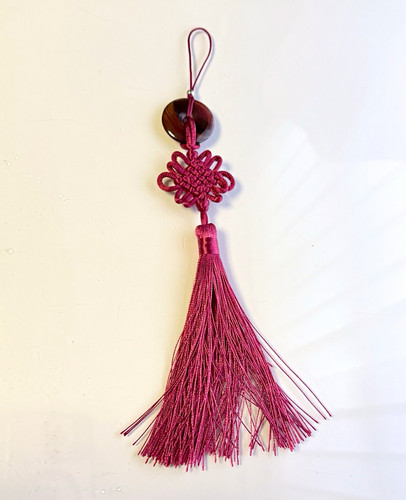 Burgundy thread cord chinese - burgundy, thread/cord