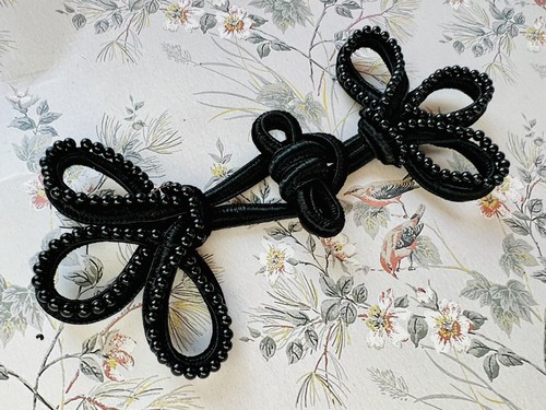 Pairs large vintage beaded - pairs,